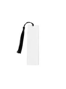 1pc Custom Name Transparent Acrylic Bookmark With Tassel - Personalized Handmade Floral Book Accessory, Unique Gift For Readers - For Book Lovers - Christmas Present - Perfect Gift For Mom,School Supplies,Back To School