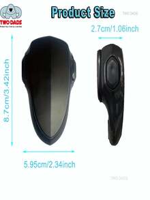 3M 1pc Child Lock, Black Heat-Resistant Material Oven Lock, Easy Installation Without Tools, Prevent Burns For Babies, Suitable For Oven, Kitchen Product