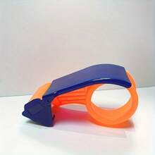 1/2 paquetes de cortador de cinta portátil, herramienta de sellado de cartón de plástico, sin necesidad de electricidad, versátil para supermercados, hogares, oficinas, tiendas - accesorio de envío y embalaje exprés, cinta transparente