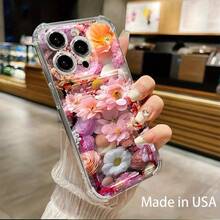 Funda para phone 11, 12, 13, 14, 15, 16 Plus y Pro Funda protectora Promax XSMAX XS/ X S22, S23, S24, PLUS ULTRA S23, S24 FE con esquinas electrochapadas, diseño elegante y resistente a caídas. - Colores mixtos 1 - Ver 3