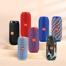 Altoparlante bluetooth senza fili portatile da esterno con cavo di ricarica e cavo AUX - Subwoofer audio senza fili con slot USB/scheda TF per audio surround 3D, altoparlante stereo TWS con bassi profondi, vivavoce, FM, riproducibitlità da scheda TF/USB - Design a sospensione con cavo di ricarica e cavo AUX, compatibile con smartphone, tablet, TV, computer, adatto per auto/interno/danza/ciclismo - Ideale per uso esterno.