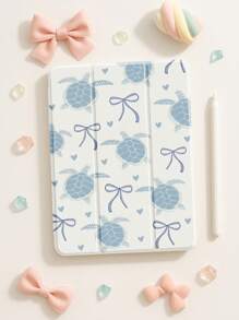 Sea Turtle Case Compatible With Samsung Galaxy Tab/IPad,IPad 9th/8th/7th Generation 10.2 Inch ,New IPad 10th Generation Cover,With Auto Wake/Sleep,Four Corners Anti-Fall