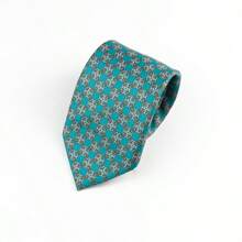 1 pieza Corbata clásica de moda a cuadros para hombre, adecuada para bodas, fiestas y regalos