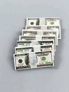 75 tờ tiền giả Euro & Đô la, Tiền giả Mini, Tiền xu đạo cụ, Đạo cụ phim, Đồ trang trí ngày lễ, Quà tặng vui nhộn, Origami, Tiền giả, Euro giả, Tiền xu giả, Giáng sinh, Halloween, Quà tặng trở lại trường - nhỏ - Xem 5