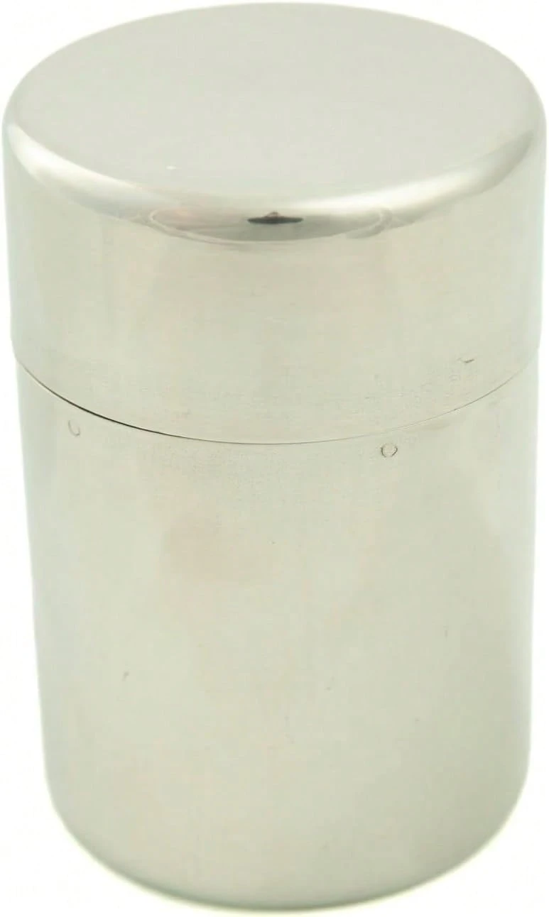 Envase de té Matcha - Tapa doble hermética Contenedor de especias - Sellado de acero inoxidable - Bolsas de té - Café molido y en grano - Polvo de Matcha - Lata de 400 ml,6494827 - Marrón Mocha - Ver 1