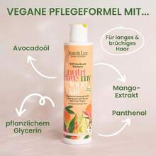 Jean & Len Creme-Oil Shower Coconut & Vanilla, For Dry Skin, Rich Formulation, For A Gently Cleansed And Visibly Smooth Skin Feel, PH Skin Ideal, Vegan Shower Gel, 250 Ml