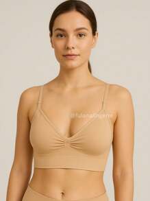 Kit Sutiã Top Básico de Alcinha Regulável CORES SORTIDAS/ALEATÓRIA - Sutia Import