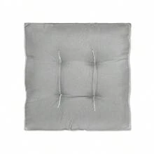 Kit With Four Futon Cushions Novita Luxury Line Embroidery Decoration 45x45 Cm (For German Corner And Reeds) - 灰色 - 查看 1