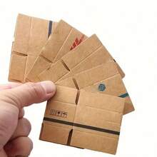 Set Mini Express Carton 1:12 per casa delle bambole, modello delicato, adatto per conservare scene in miniatura, accessori in miniatura, premi creativi, decorazioni regalo a sorpresa - molto adatto per micropaesaggi