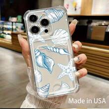 Funda transparente para teléfono con ranura para tarjetas, compatible con phone 16, 15, 14, 13, 12 y 11 - transparente - Ver 3