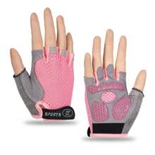 1 Paio/3 Paia di guanti fitness regolabili per bambini, a rete, multicolore, multitaglia, traspiranti, antiscivolo e resistenti all'usura, adatti per bambini dai 3 ai 12 anni per sport all'aperto e attività fisica