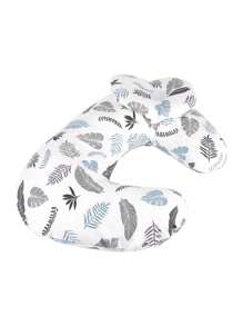 1PC Nursing Pillow, Nursing Artifact, Printed Design, Waist Pillow, Waist Protection, Backrest, Baby Friendly, Baby Sitting, Feeding Pad, Wrap Around Breast Milk