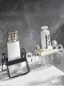 1 件豪华手动牙膏分配器，家用挤压器，适用于牙膏、洗面奶、化妆品、染发剂和油漆