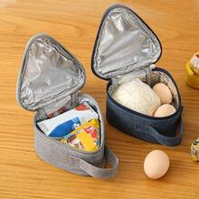 迷你三角保温袋铝箔保温袋午餐手提袋学生饭团袋午餐盒午餐携带袋