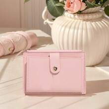 Mini Wallets, Pocket Wallets, Fashionable And Minimalist Booths, Ultra-Thin, Lightweight And Portable, Cash, ID Cards, Credit Cards, Coins, Birthday Gifts, Anniversary Gifts, Lover's ID Card Storage Bags, Travel Essentials, Back-To-School Coin Purts, ID Card Storage Bags, Exquisite And Small Gifts For Classmates, Friends, Teachers And Family, School Necessities