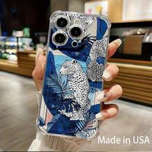 Funda con diseño de cerezas y flores coloridas, compatible con phone 12, 13, 14, 15, 16 Pro, X, XS y 11 - transparente - Ver 3