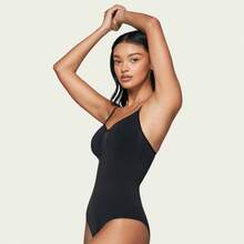 Women's Shapewear Bodysuit Tummy Control Body Shaper Snatched Waist Body Suit - Quần lót đen - Xem 4