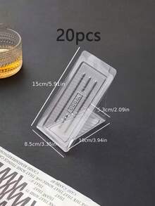 Cajas de embalaje transparentes triangulares para sándwiches, envases para llevar sándwiches - transparente - Ver 7