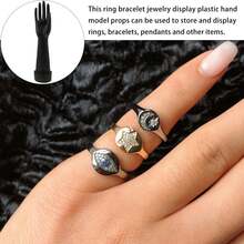 女士人体模型珠宝展示架，适用于房间装饰商场展示手镯项链戒指塑料 - 彩色 - 查看 7