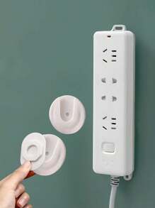 Detachable, No Drilling Required, Power Board Fixed, Plug-In Fan, Adhesive Straps