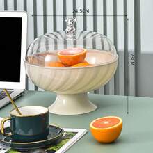 L Creative Fruit Bowl With Lid - Multicolor - View 10