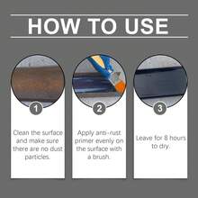 Jakehoe Rust Removal Water-Based Metal Paint Anti-Seepage Quick-Drying Paint Waterproof Anti-Wear Multi-Purpose Floor Paint - Grey - View 7
