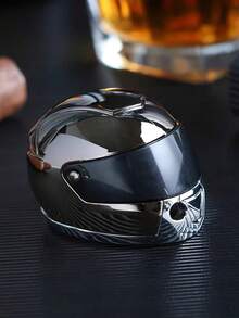Eecendedor de casco moto recargable gas butano - Gris Oscuro - Ver 5