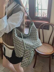 2025 新款花卉印花时尚两件套单肩包套装，带零钱包，适合女性日常使用、度假、旅行、节日、约会礼物