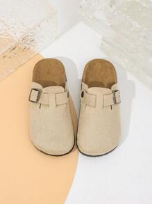 1 Paio di ciabatte da ragazza di colore unito, traspiranti, leggere e multifunzionali, adatte per interno ed esterno, per tutte le stagioni (primavera, estate, autunno), eleganti e alla moda ciabatte casual da interno