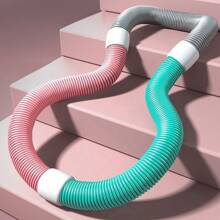 1pc 1kg/1.5kg Optional Spring Exercise Hoop, Soft Exercise Hoop For Core Workout, Won''t Hurt Waist, Women Indoor Fitness Equipment