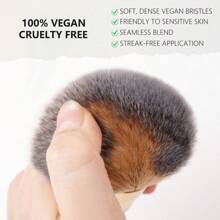 Bronze Tan Self Tanning Brush Self Tanner Applicator For Face Makup Kabuki Brush For Self Tanner Powder Foundation Bronzing Lotion Tanner Spray Tanning Mousse Shimmer Glow