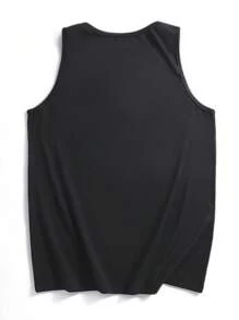 Ärmellose Boston 23 Muster Athletik Tank Top für Herren - Ärmelloses Fitnesstraining, bedrucktes ärmelloses Tank Top, Herren Tank Top, Sportbekleidung, Fitnessbekleidung, Trainingskleidung