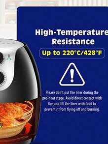 30/50/100PCS Air Fryer Accessories Round,Air Fryer Disposable Parchment Paper Liner Oil-Proof Paper Tray, Non-Stick Baking Mat,Water-Proof, Parchment For Baking Roasting Microwave,Air Fryer Accessories Baking Paper For Air Fryer