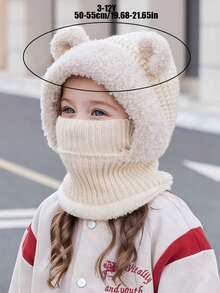 Baby & Kids Hats - Bear Ears Plush Hat - View 3
