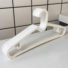 20/10/5件加厚多功能衣架家用便捷挂衣服架宿舍阳台晾衣架裤架时尚衣服架 - 彩色 - 查看 6