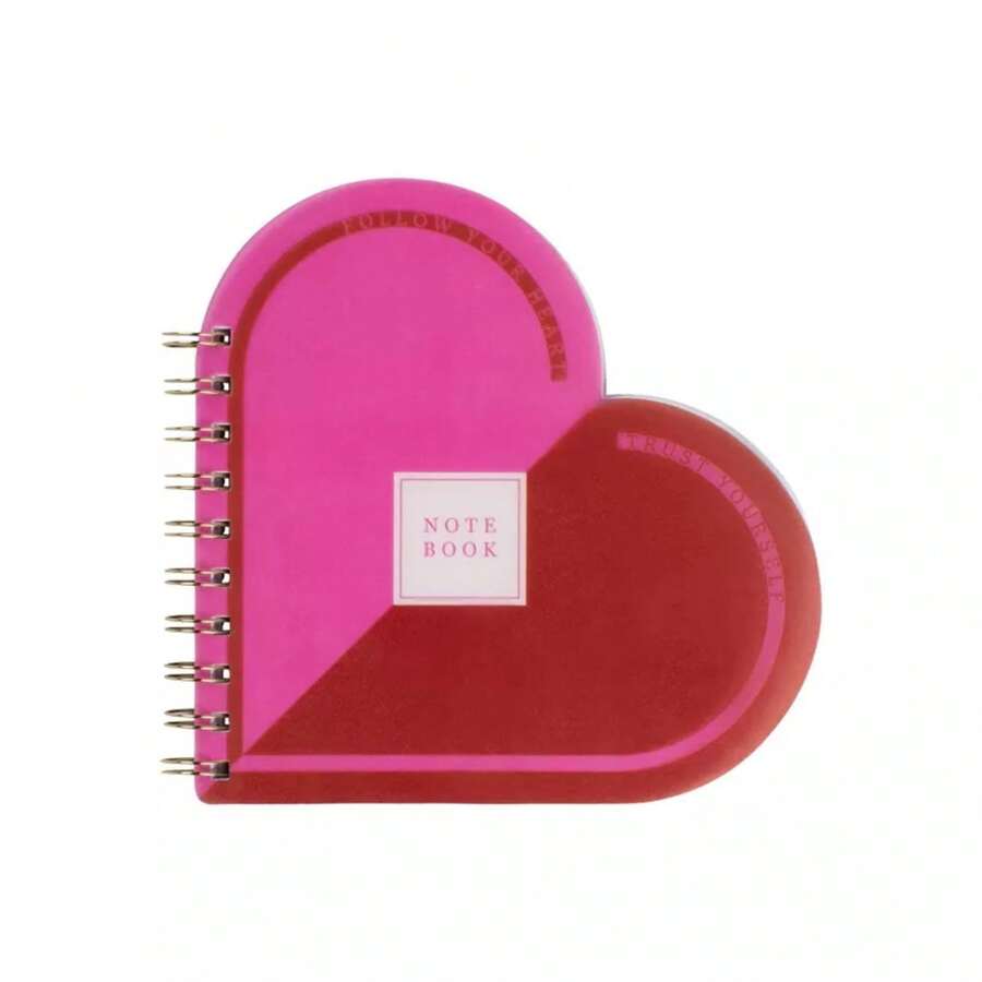 FRINGE Die-Cut Cover Spiral Journal Heart