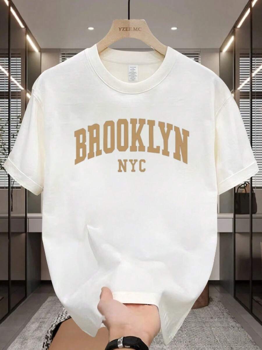 Men T-Shirts - 白色 - 查看 1