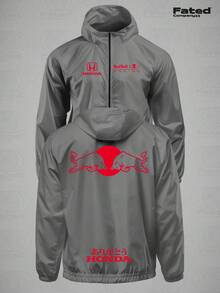 F1 Red Bull Türkiye 2021 Winter Collection Fated Car Windbreaker - Lead Gray - View 1