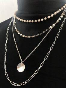 European American Multi-Layer Pendant Necklace Female Fashion Jewelry - 560-10 - View 2