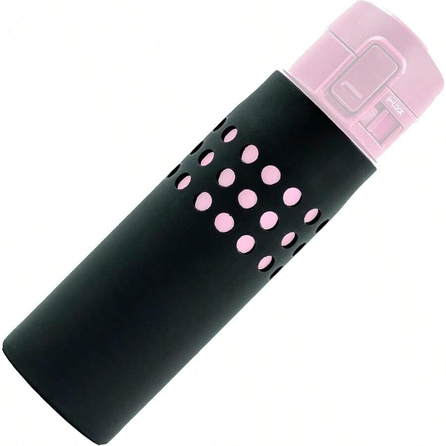 XZDProtect Go Silicone Sleeve Cover Compatible With Zojirushi Brand Insulated Vacuum Water Bottle Black 16 Oz.48 Litre UYWkHH - 黑色 - 查看 1