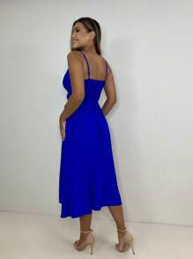 Hermione Dress - Royal Blue - 寶藍色 - 查看 4