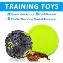 SHARLOVY Dog Chew Toys For Puppies Teething, Puppy Toys 16 Pack Dog Toys For Aggressive Chewers Puppy Chew Toys Dog Toy Bundle Small Dog Squeaky Toys Iq Treat Ball Pet Toys For Small Dogs - colorful - 查看 4