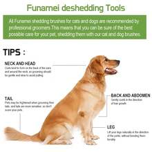 Cepillo para mascotas para perros, gatos, peine para perros, cepillo para quitar el pelo de mascotas, peine para el cuidado de gatos, removedor de pelo para perros, accesorios para perros, peines de masaje para perros - (M) Perros de pelo largo - Ver 9