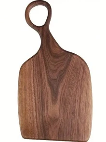 Set Of 2 Walnut Cutting Boards (15inch*7.1inch/11.8inch*5.9inch)- High Quality Handmade Kitchen Cutting Boards For Food Preparation, High-Quality Wood Material Accessories For Couples And Home Chefs - Redwood - View 5