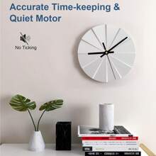 5pcs Silent Quartz Clock Movement Mechanism Kit, With 5 Sets Of Clock Hands, 1pc 13mm Shaft, 2pcs 16mm Shaft, 2pcs 22mm Shaft, For DIY Creative Wall Clock And Repair Of Damaged Clocks, Suitable For Home Office Decor And Gifts Home Decor Room Decor