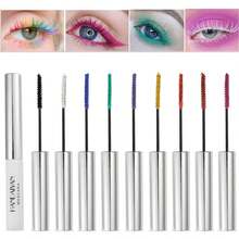 NKTWEAFVDERETAILLLC BONNIE CHOICE 6Pcs Colored Mascara Set For Eyelashes, Red Pink Purple Green White Black Colorful Mascara Waterproof Charming Long Lasting Voluminous Eye Makeup Mother's Day Gifts For Women - 9 種顏色 - 查看 1