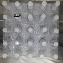 Molde Para Gelatina en Forma de Gelapaletas de 7cm.  Molde Para Paletas De Hielo. Material resistente y reutilizables. Desmolda rápidamente - Blanco - Ver 6