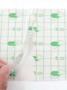 50/100 piezas Venda elástica impermeable, película protectora transparente, parche impermeable, parche de sujeción, venda elástica impermeable protectora