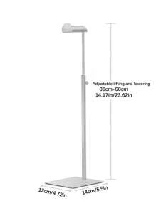 1pc Elegant Metal Display Stand, Adjustable Height Stainless Steel Material, Available In Gold/Black/Silver, Suitable For Bags, Hats, Jewelry Display At Home/Boutique/Restaurant Decor, Easy Installation, Rust-Resistant & Durable - Multicolor - View 10