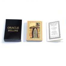 Oracle French Card Game - Premium Cardstock Deck With Elegant Black & Golden Packaging & Paper Manual For Strategic Family Fun